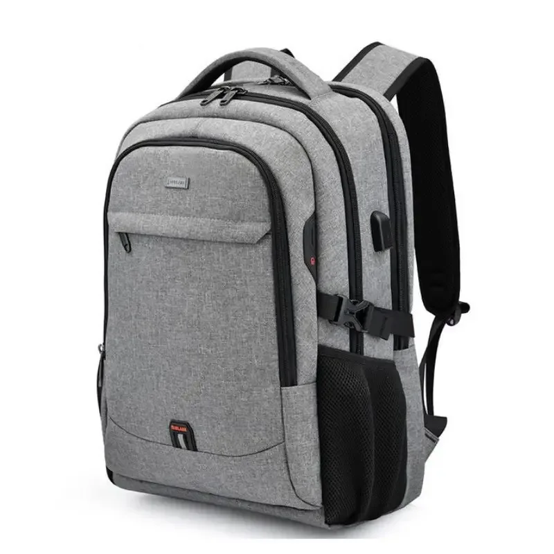 sac à dos étanche pour ordinateur portable pour homme, sac à dos pour livre scolaire, chargement usb multifonction, sacs à dos pour homme, 18"