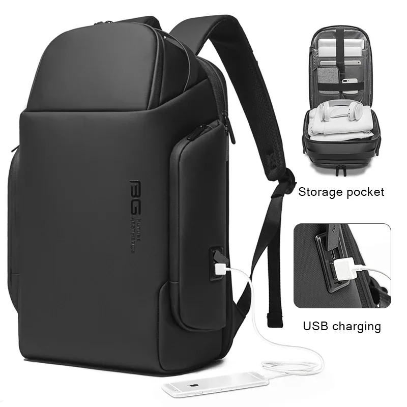 sac à dos 15.6 pouces sac à dos pour ordinateur portable hommes usb charge étanche décontracté oxford mâle sac d'affaires ordinateur sacs à dos