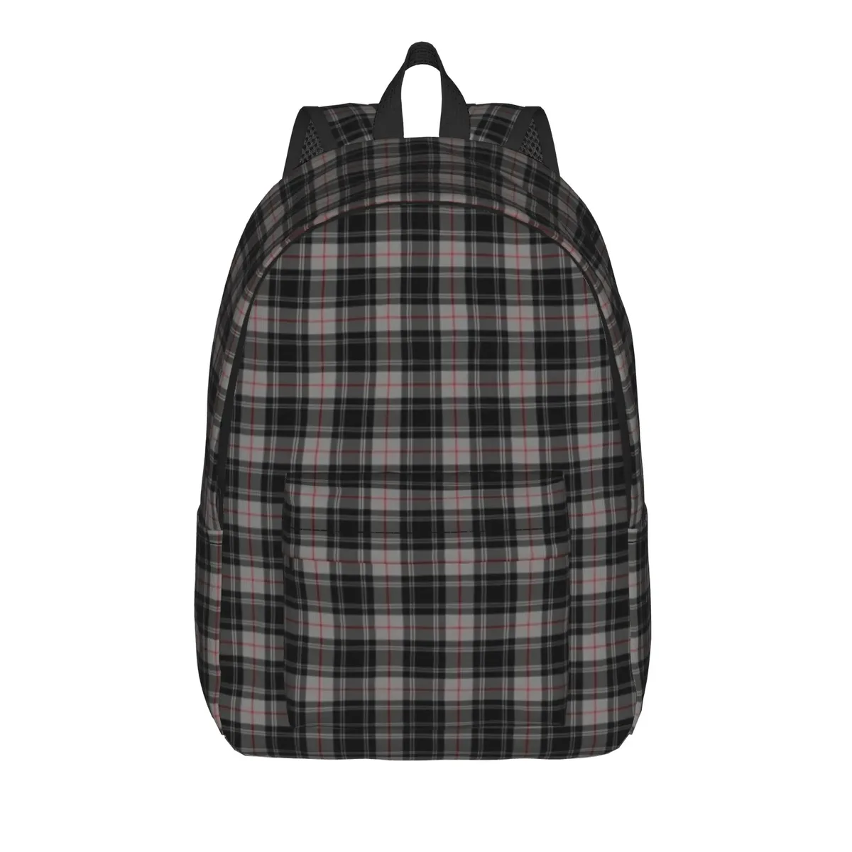 macalpine sac à dos tendance écossais en tartan, durable, pour le lycée, le travail, pour hommes et femmes, sac à bandoulière pour ordinateur portable