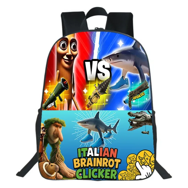 tung tung tung sahur cartables sahur sac à dos bombardinocrocodilo tralalelo tralala penbag bookbag pour étudiants sacs d'ordinateur