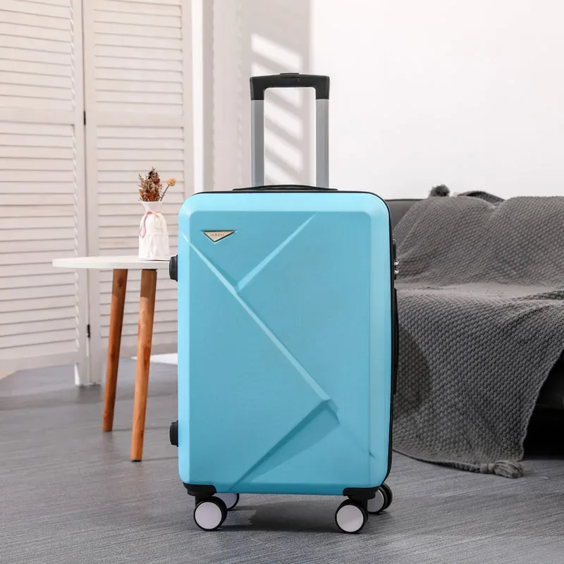 bagage 20-24-26 pouces 360 ° roue muette voyage d'affaires hommes femme bagages valise business