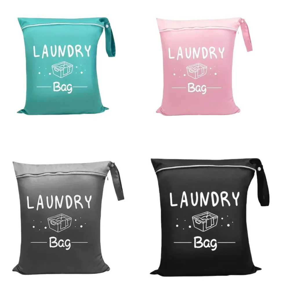 sac de voyage imperméable 4 couleurs pour linge humide et sec, pochette organisatrice avec fermeture éclair et sangle de suspension, sac de rangement portable
