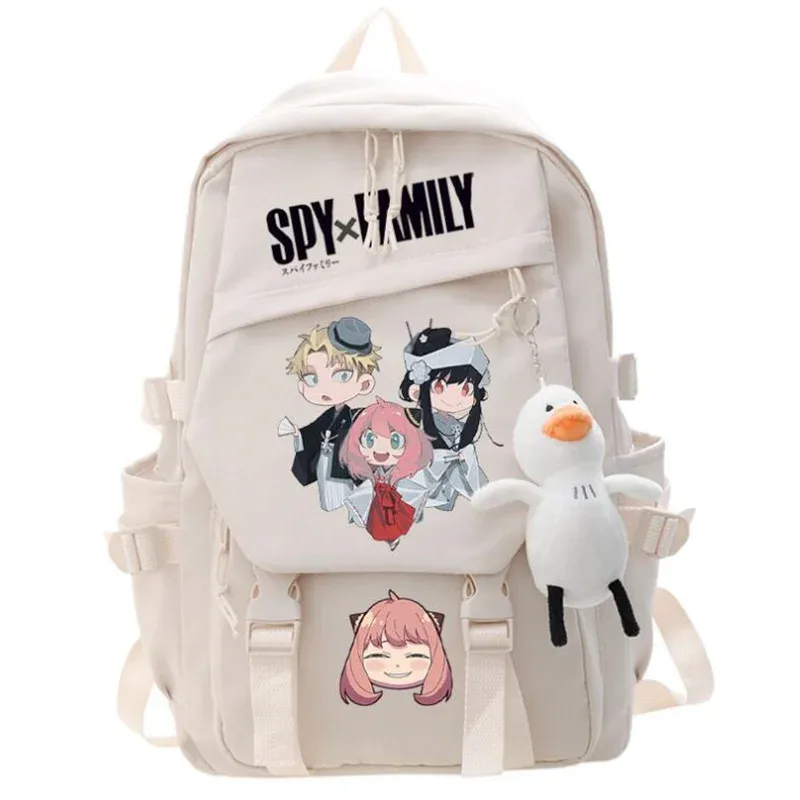 sac à dos de dessin animé anime pour hommes et femmes, éventuelles y × family, cartable mochila teenarges, sacs d'extérieur décontractés pour ordinateur portable initiés, mignon anya