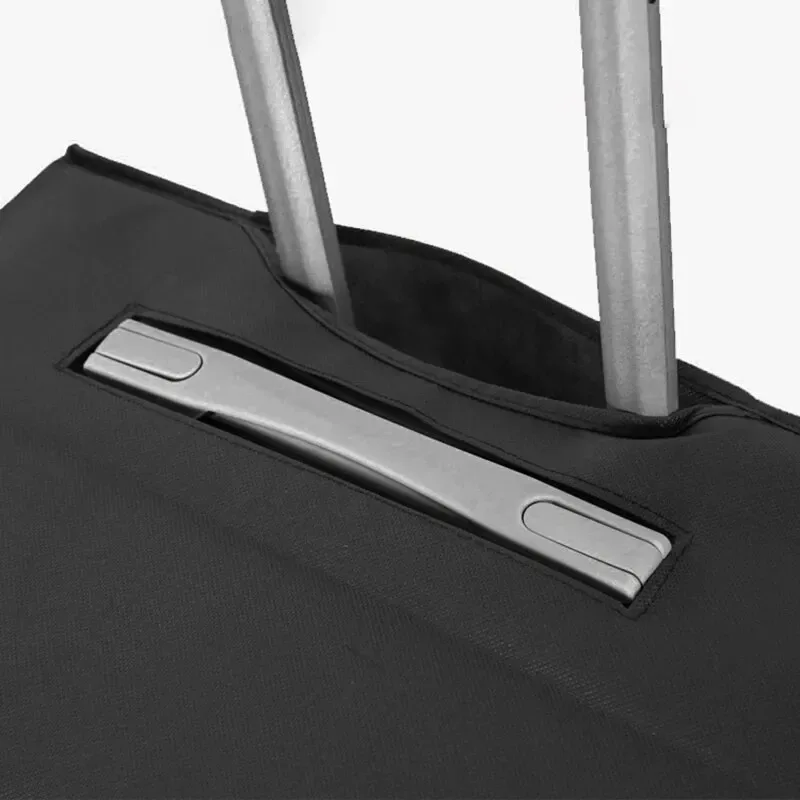 juste de protection pour compartiment à bagages, degré d'usure, tissu non tissé, housse anti-poussière épaissie, étui de voyage durable, noir