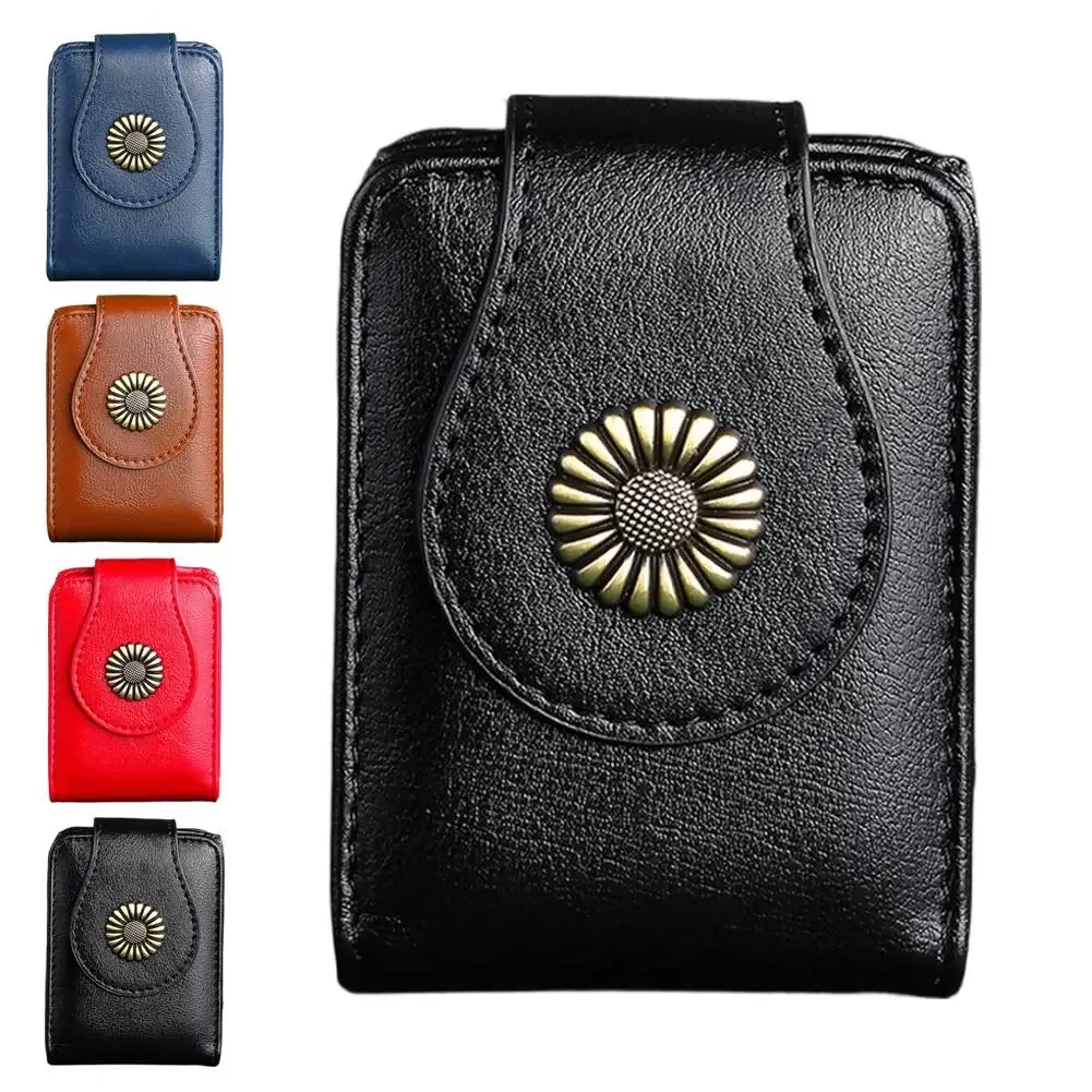 mini trousse à cosmétiques avec miroir en cuir pu, petite pochette de maquillage de voyage, pochette imperméable, organiseur de toilette de poche