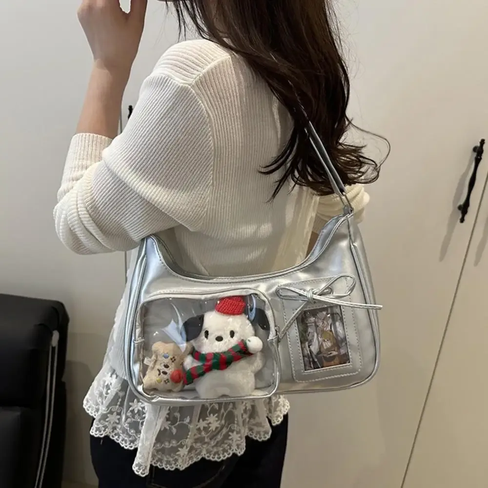 y2k harajuku sac à bandoulière femmes coréen transparent ita sac école sac à bandoulière femme japonais concepteur preppy sac à main sac à main