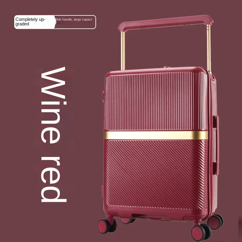 valise cabine 20 pouces avec poignée large, nouvelle collection pour hommes et femmes, valise de voyage grande capacité 26 pouces avec serrure à combinaison