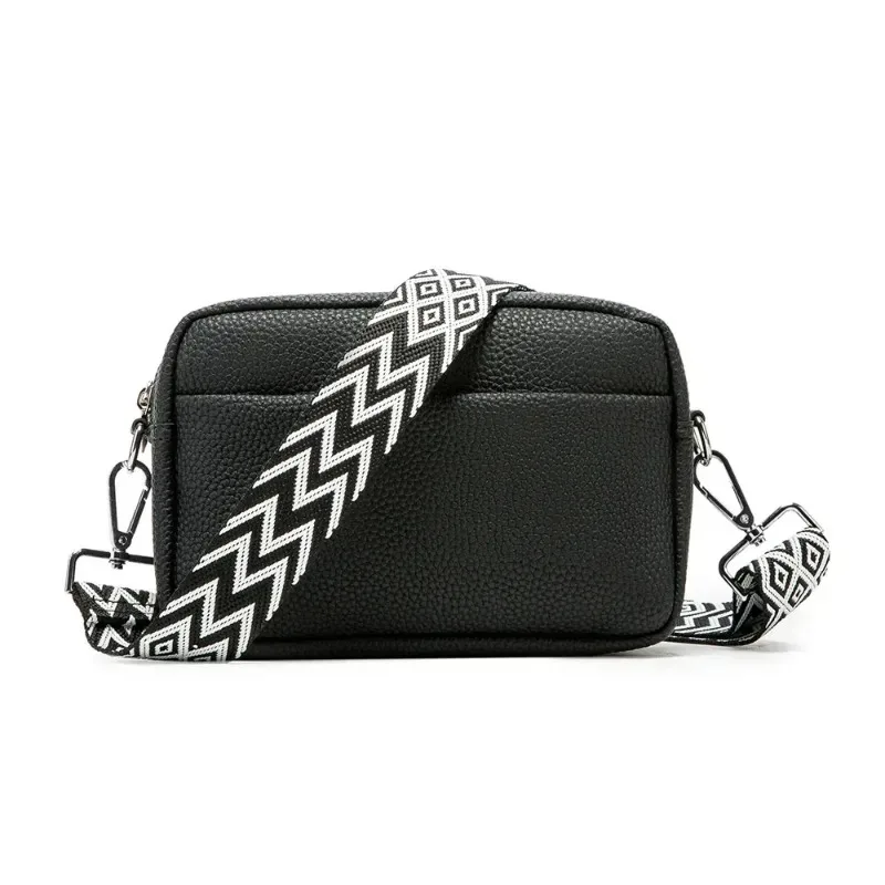 ike marti-sac à bandoulière en nylon et coton pour femme, plusieurs sangles colorées, accessoires de sac initiés, ceinture réglable