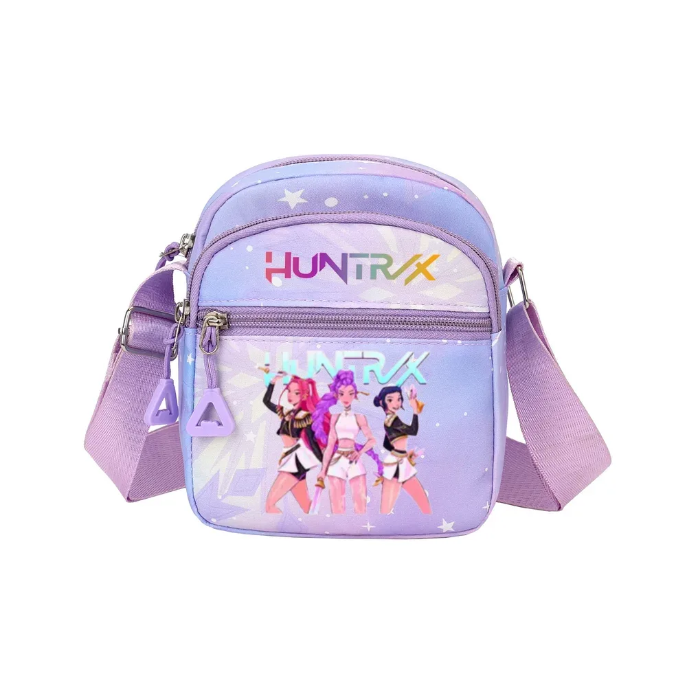 Sac à bandoulière KPop Demon Hunters, sac messager tendance, sac à bonbons, sac à main, portefeuille