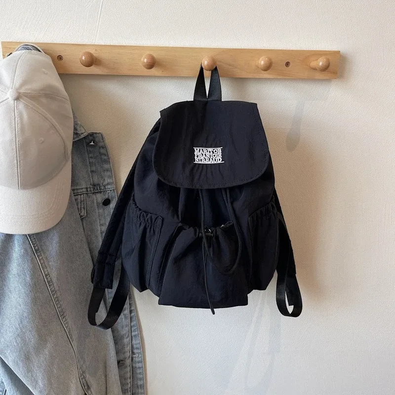 sac à dos décontracté pour étudiantes, grande capacité, pour femmes, nouveau sac de transport en plein air, léger, design simple, multifu, 2026