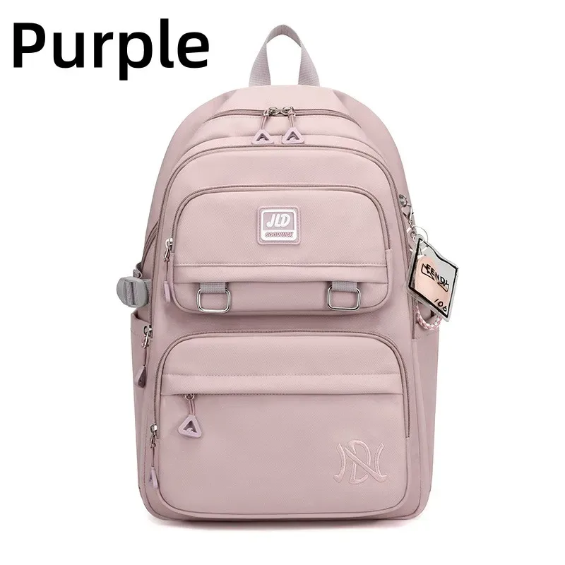 nouveau sac à dos de voyage pour filles, sac à dos imperméable de grande capacité, sac à bandoulière en nylon pour collégiennes