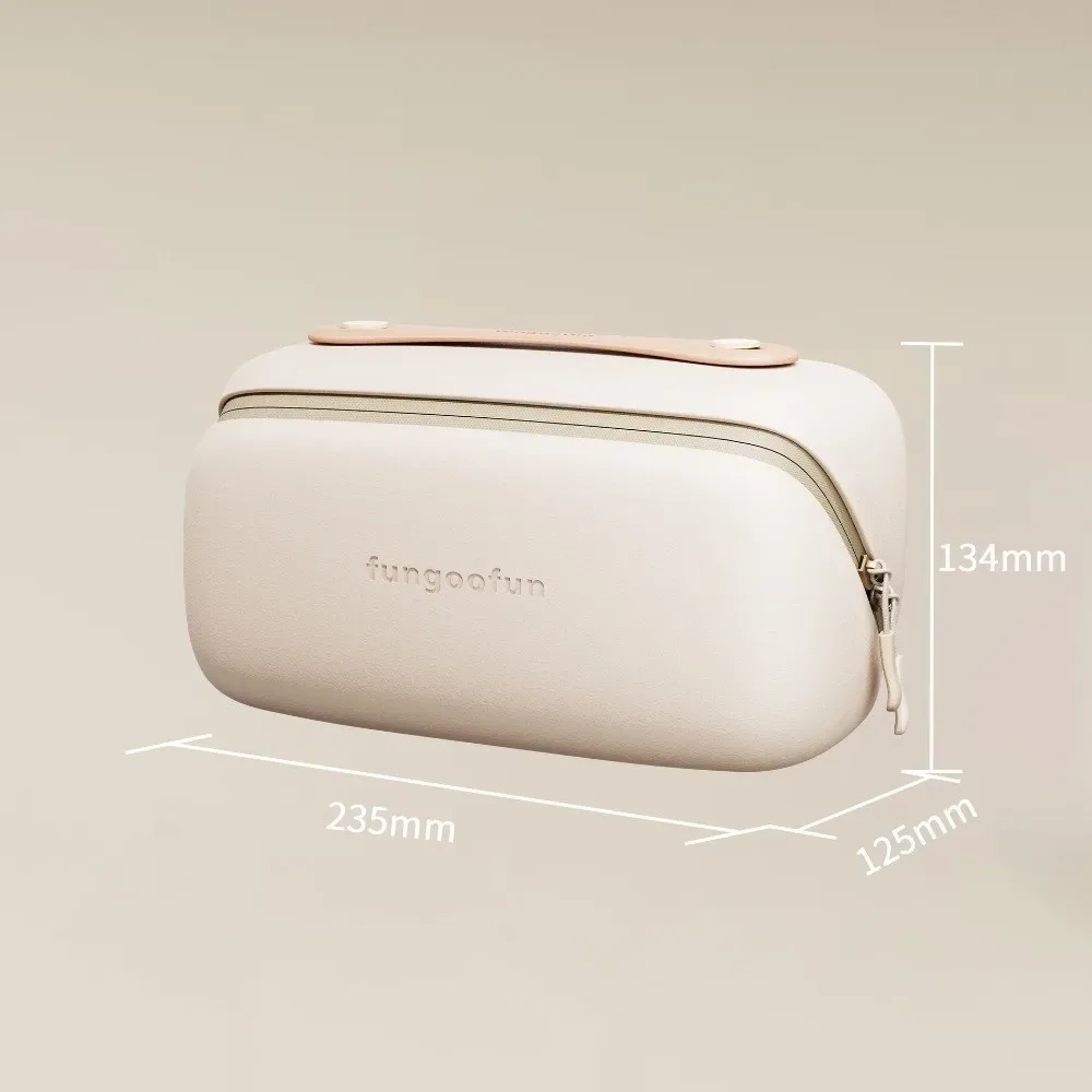 sac de toilette portable de grande capacité, imperméable, design luxueux, sac à cosmétiques en eva pour femmes