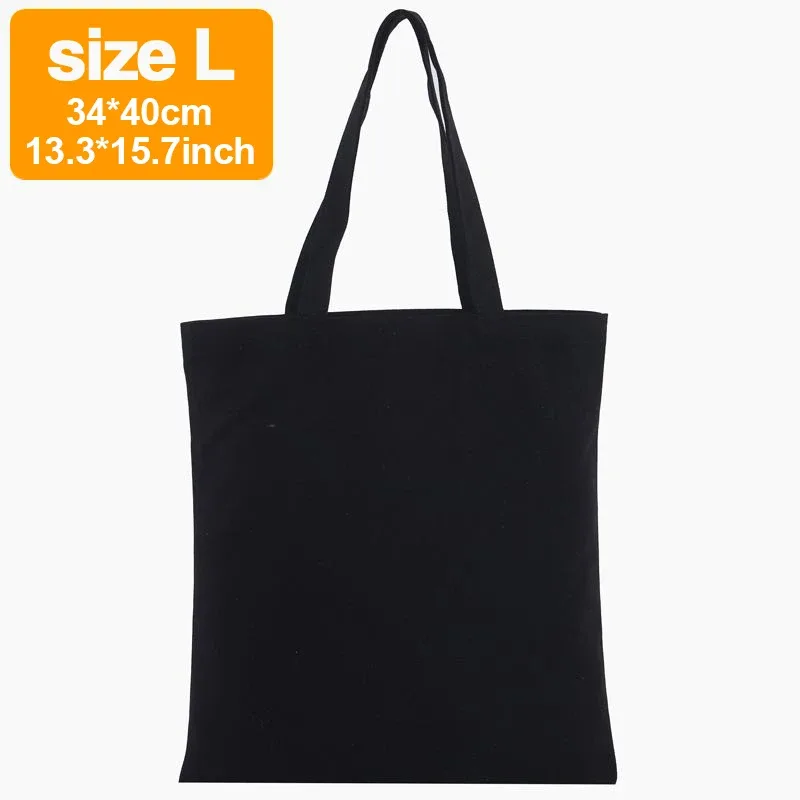 sac fourre-tout en toile unie 100 % coton, sac à main décontracté, sac à main polyvalent, travail, réutilisable, courses, sac d'épaule portable personnalisé - marque gaaj