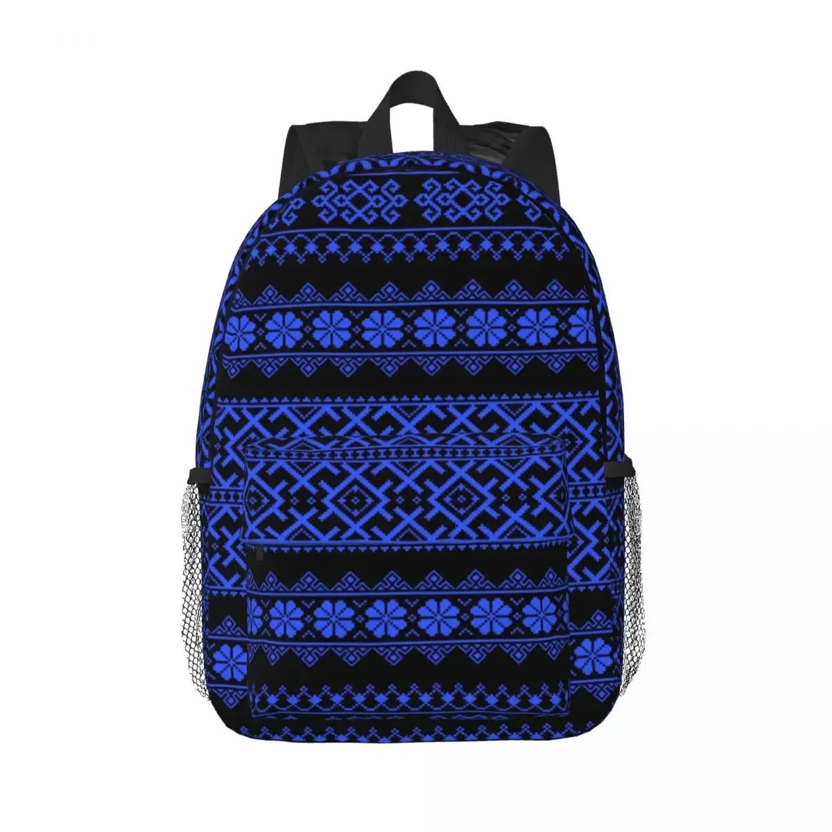 sac à dos brodé d'ornement pour hommes et femmes, degré d'eau, école universitaire, sac boho, sacs à livres d'impression, ukraine 21e