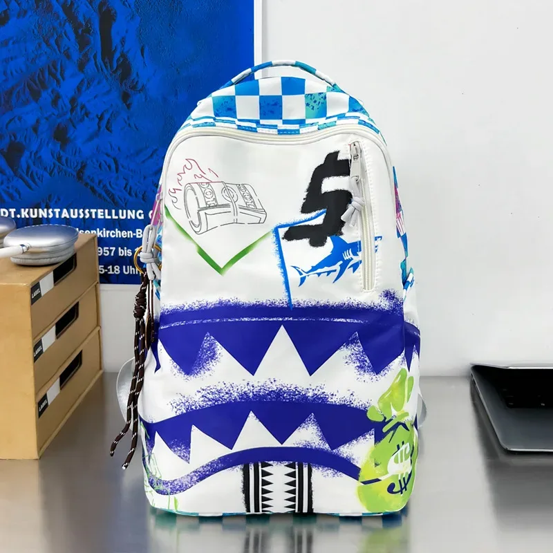 sac à dos décontracté camouflage pour homme, grande capacité, sac à dos pour ordinateur portable tendance, respirant, résistant à l'usure, léger, pour l'école