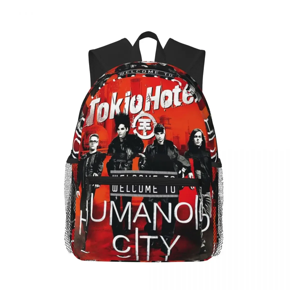tokio hôtel étudiant sac à dos sac d'école randonnée voyage sac à dos pour hommes femmes mode bookbag sacs à bandoulière