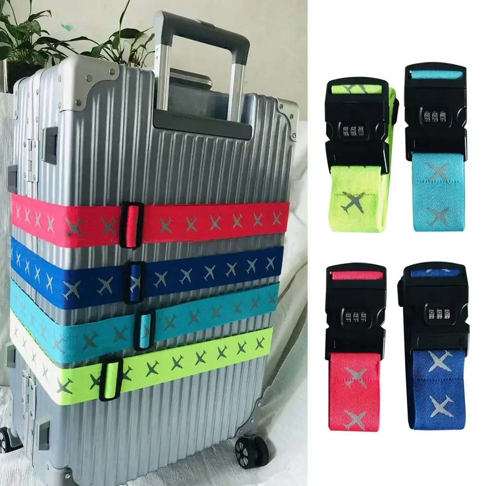 Accessoires de bagages : Sangle de fixation avec cadenas à combinaison pour bagages