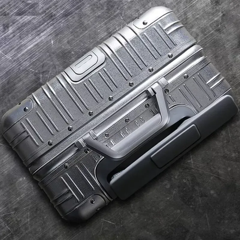 100% valise en aluminium meilleure vente valise de chariot en métal valises sur roues porte-bagages 20/26/30 pouces valises de voyage de cabine