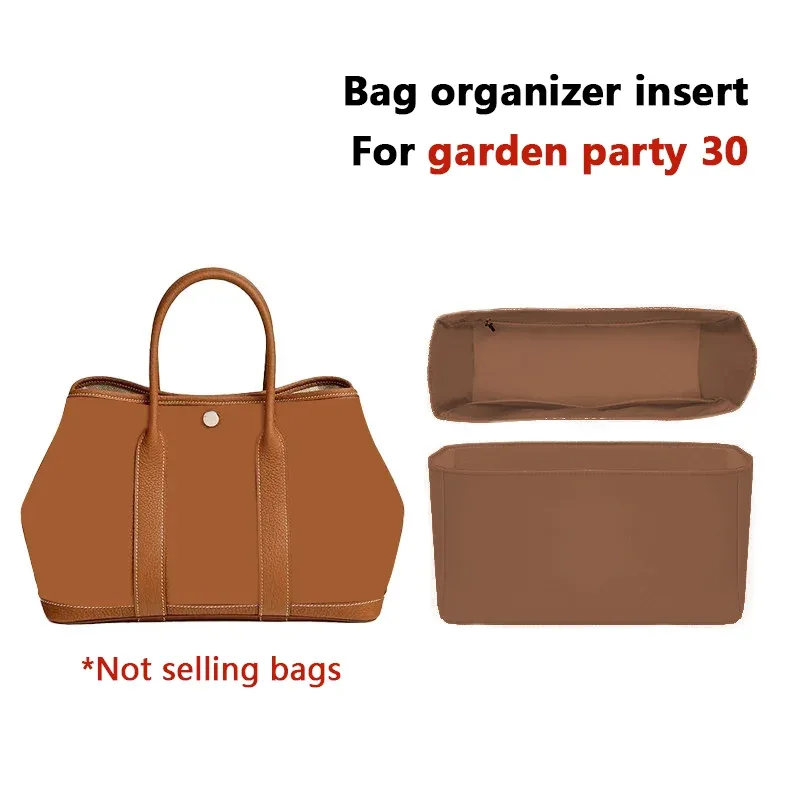 nouvel insert de sac en nylon pour fête de jardin, organisateur de sacs 23 30 36, support de forme, rangement soigné, léger, durable, ajustement parfait