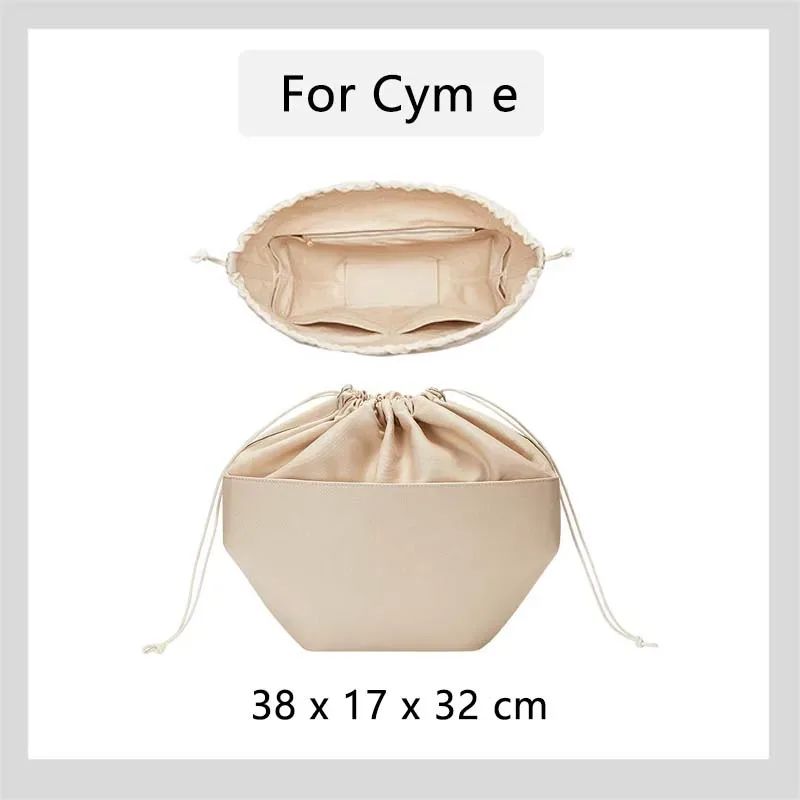 organisateur de sac pour cyme nano bag – insert durable, tendance, imperméable, pour rangement et modification intérieure – accessoires de sac