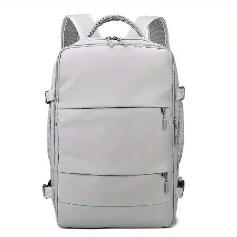 sac à dos imperméable avec compartiment à chaussures indépendant, rail de protection, interface usb, sac de voyage, sac de rangement grande capacité