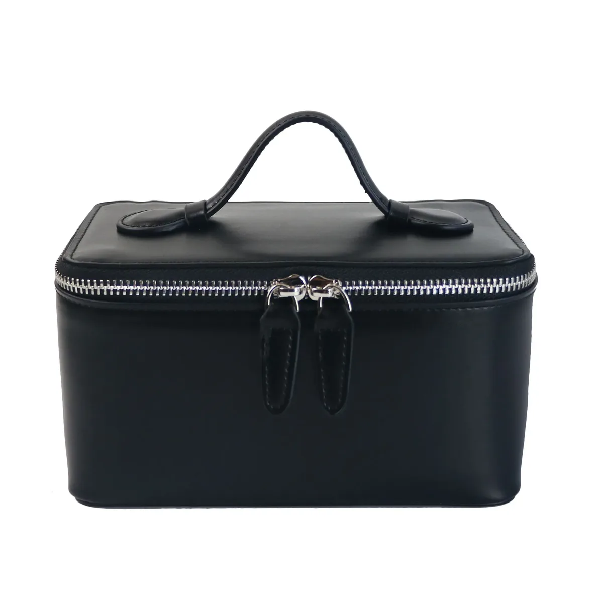 saffiano – trousse de toilette de voyage en croûte de cuir pour femmes, sac portable suspendu, boîte de rangement de maquillage, kit dopp, sac à cosmétiques pour femmes