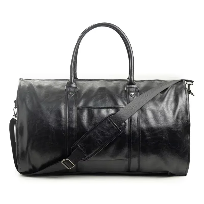 geestock-sac de voyage en pu trempé pour hommes et femmes, grande capacité, sac de vêtement de transport, bagage de vol d'affaires, poudres à chaussures