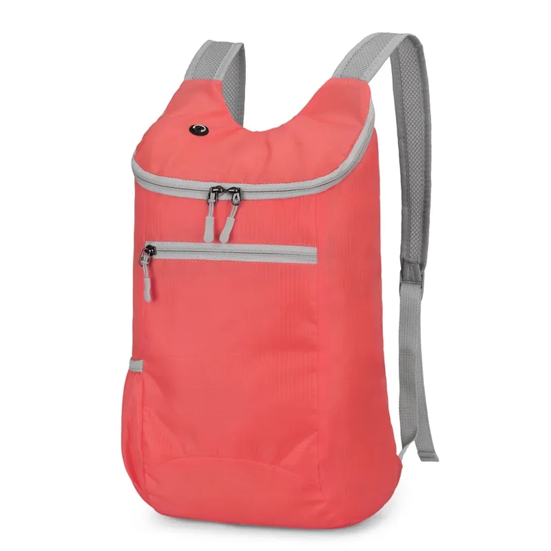 sac à dos de sport de plein air en nylon léger unisexe pliable compact sac à dos décontracté sac à dos de randonnée petit sac de randonnée