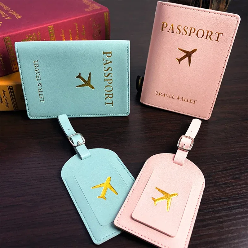 étiquette de bagage en cuir pu, 1 pièce, étiquettes d'identification de nom, étiquette d'identification de valise de voyage, étiquette de sac d'embarquement, accessoires de voyage