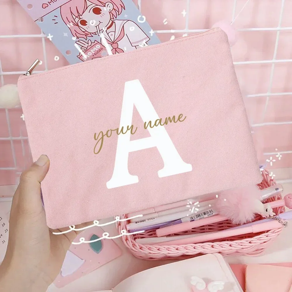 sacs cosmétiques personnalisés avec nom pour demoiselles d'honneur, trousse de maquillage pour filles, trousse de toilette de voyage, cadeaux de mariage et d'anniversaire pour elle