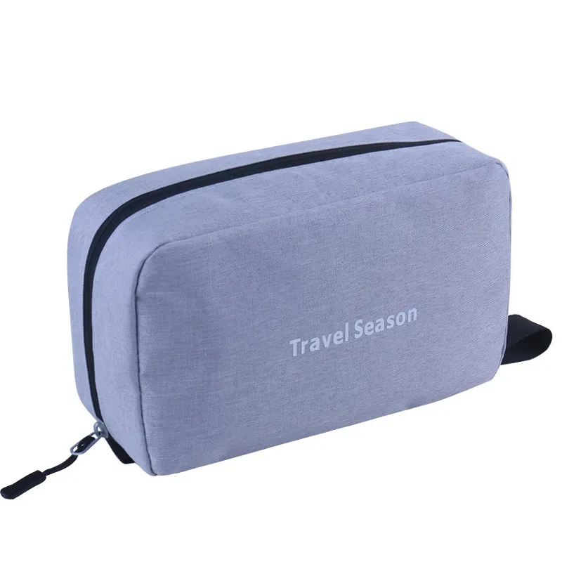 trousse de toilette de voyage suspendue pour hommes et femmes, imperméable, maquillage, cosmétique, esthéticienne, sac pliable, organisateur de salle de bain et de douche