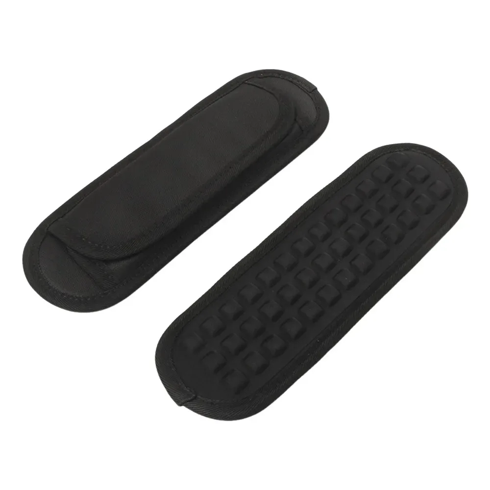 1 pièce de remplacement de coussinet d'épaule en nylon antidérapant et respirant, amovible, pour bandoulière de sac à dos et sacoche d'ordinateur portable