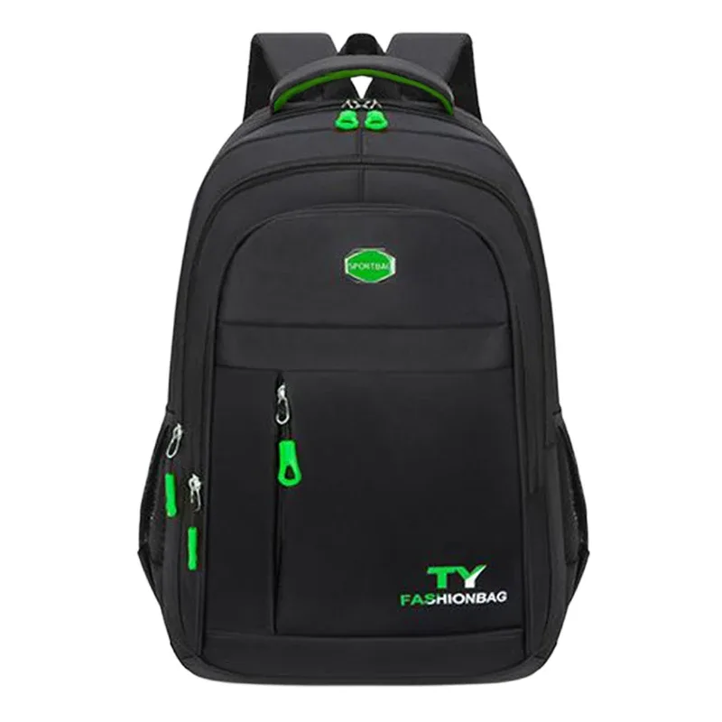 sac à dos double épaule pour hommes et femmes – couleur unie – voyage d'affaires, voyage d'affaires, déplacement, usage décontracté