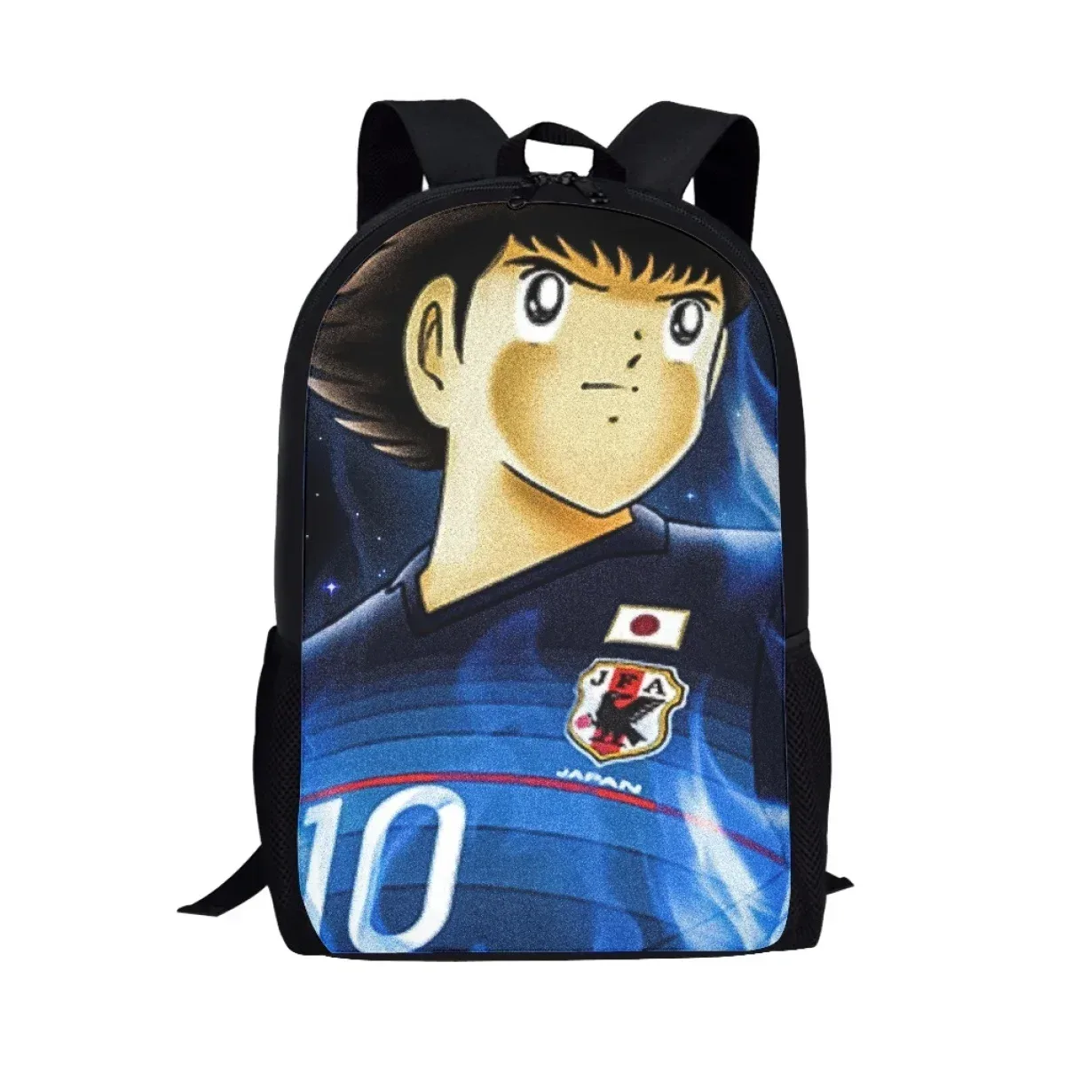 sac à dos pour enfants, sac à livres pour élèves du primaire, sacs à bandoulière décontractés, grande capacité, sac d'école japonais captain tsubasa