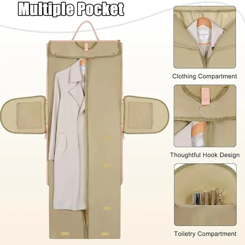sac de voyage pliable pour femme, pratique, grand sac de voyage en cuir pu, sac de voyage d'affaires pour femme