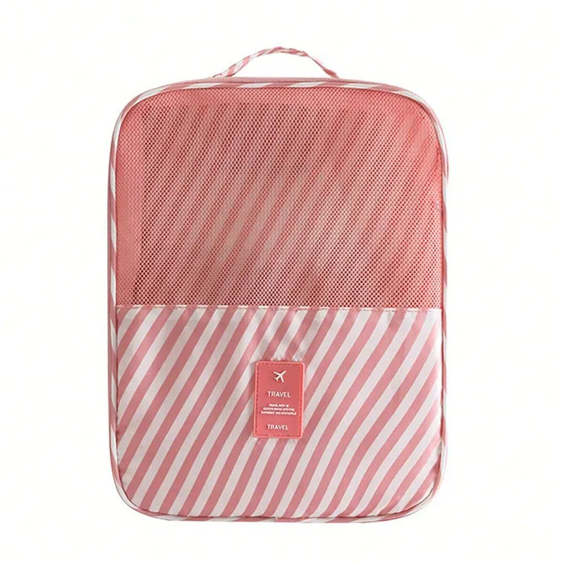 nouvelle sacoche de voyage pour chaussures, sac de rangement en maille respirante lavée, pour plusieurs paires de chaussures, boîte à chaussures portable pour voyages d'affaires