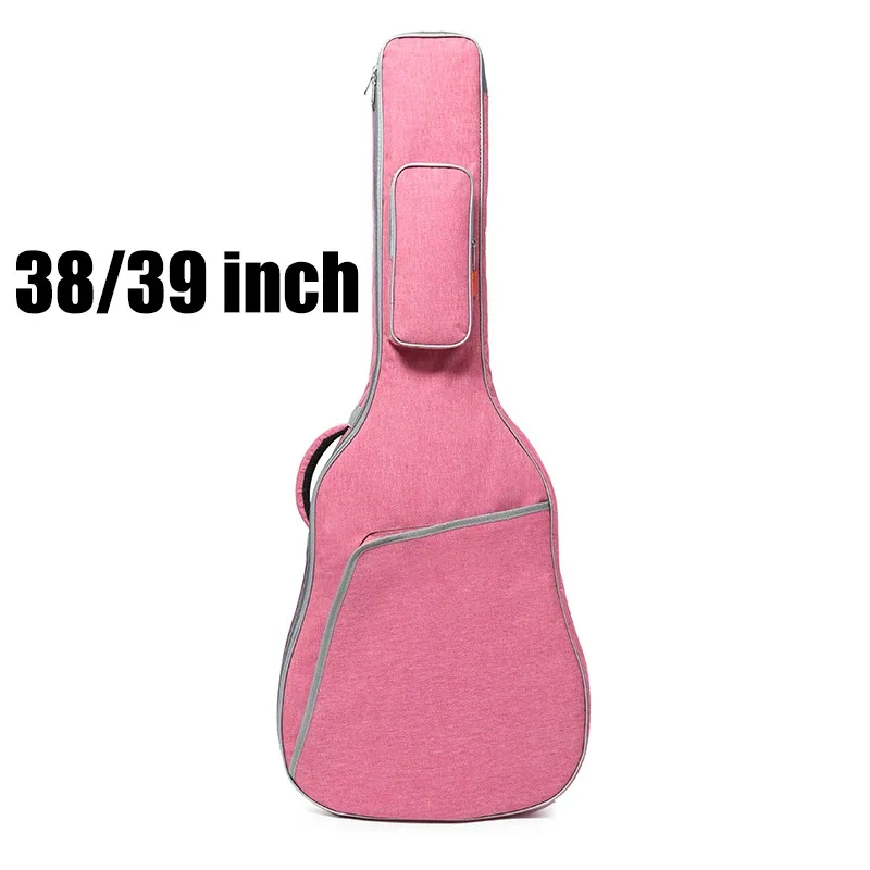36 39 41 pouces étui de guitare oxford tissu gig double sangles rembourré coton doux sac de guitare housse de transport sacs à dos imperméables