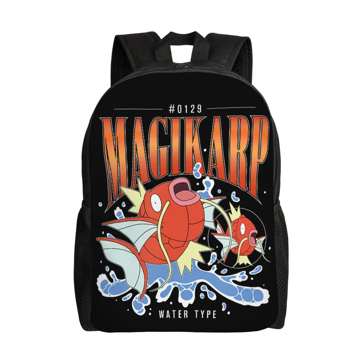 sacs à dos pokemon pikachu anime lightning scence daypack mochila school retro sac à dos lavable