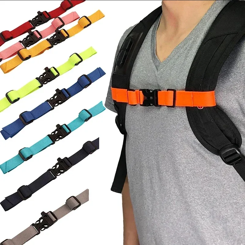 Sac à dos poitrine, harnais de sangle, sangle d'épaule réglable pour sac de Camping en plein air, sacs tactiques, sangles, accessoires pour sac à dos