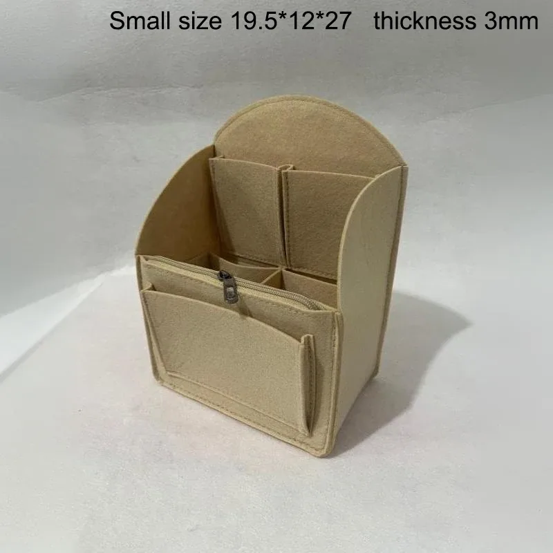 organisateur de sac à dos en feutre, insert multi-compartiments, doublure de sac, grande capacité, séparateur léger pour le voyage, l'école et le rangement