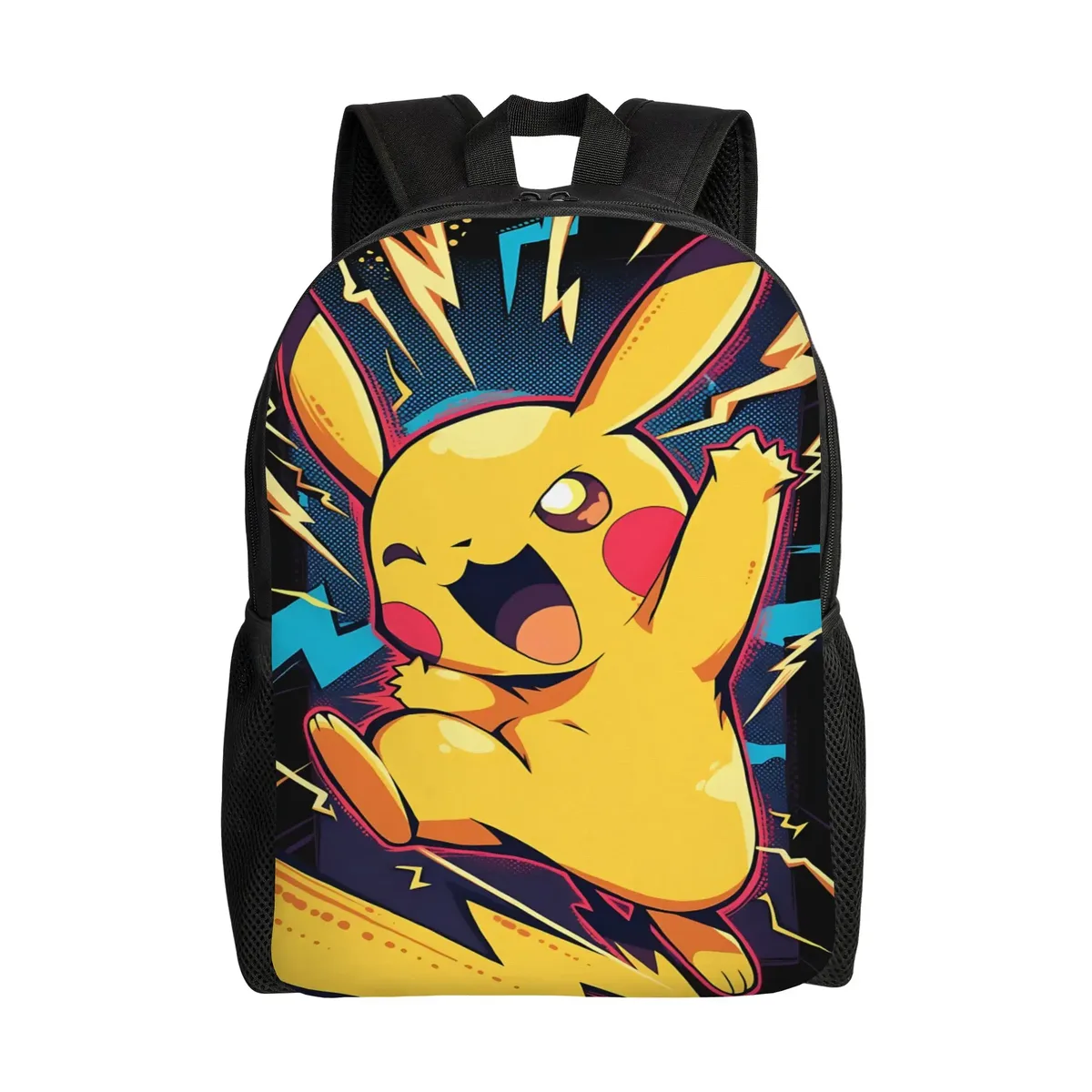 sacs à dos tendance, sac à dos pokemon, sac à dos de jour eevee eeveelution, mochila, sac à dos rétro lavable pour le travail et le bureau
