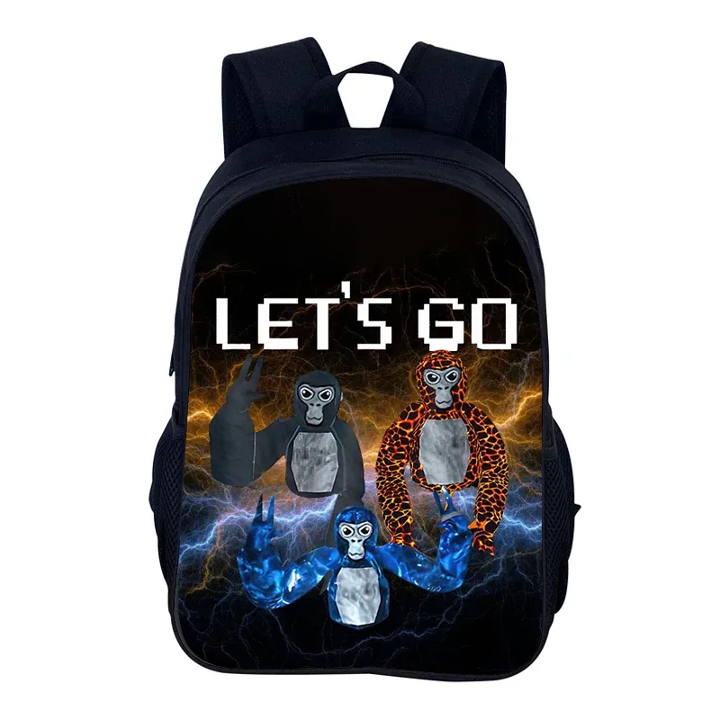 sac à dos scolaire gorilla tag, mochila gorilla tag, sac à dos pour étudiant, cadeau de noël