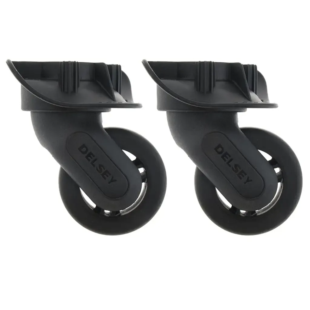 2xdiy noir gauche droite bagages roues pivotantes roulettes de remplacement a84