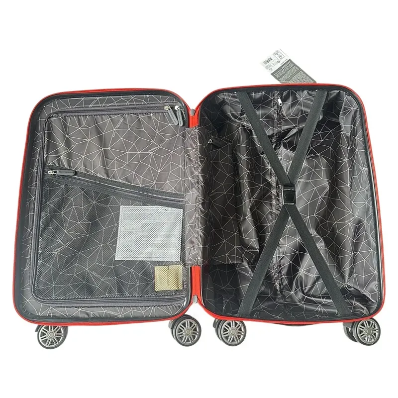 bagage à main de 20 pouces, valise à coque rigide à ouverture frontale, serrure tsa, bagage léger de marque de cabine spinner pour voyage d'affaires