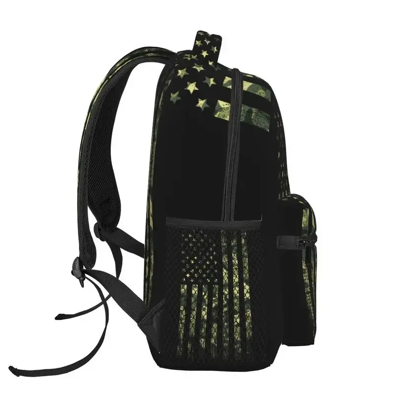 american feel camsolomon-sac à dos pour enfants, sacs à dos basiques, sac à main, sac d'école, voyage, garçons, filles, états-unis