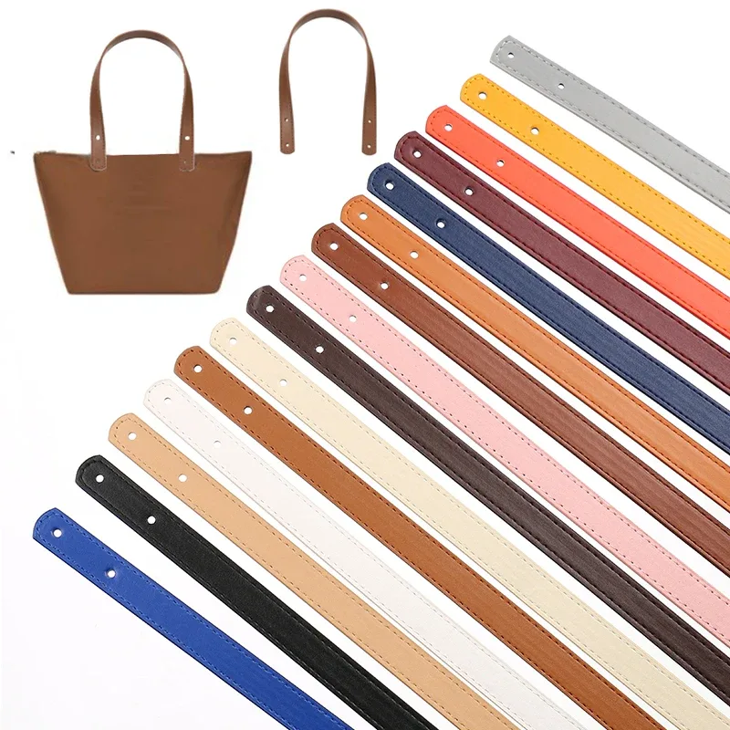 2 pièces sac ceinture dame sacs à bandoulière poignée détachable Pu poignées en cuir remplacement sac à main poignée sangle bande sac à main sangle