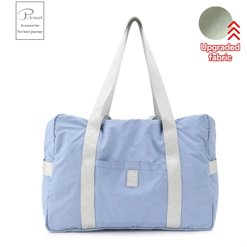 sac de voyage pliable et étanche, fourre-tout de grande capacité, sac de rangement de bagages avec plusieurs poches
