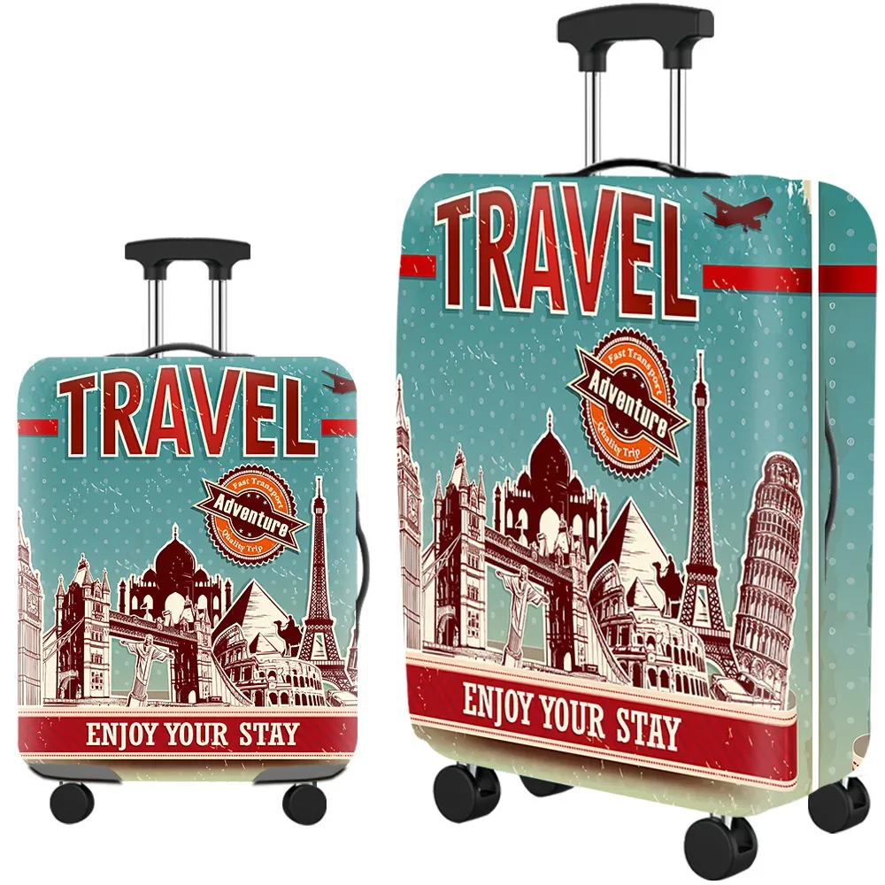 juste de protection élastique pour valise trolley, housse de bagage populaire, gril épais, anti-poussière, accessoires de voyage, étui de 18 à 30 pouces