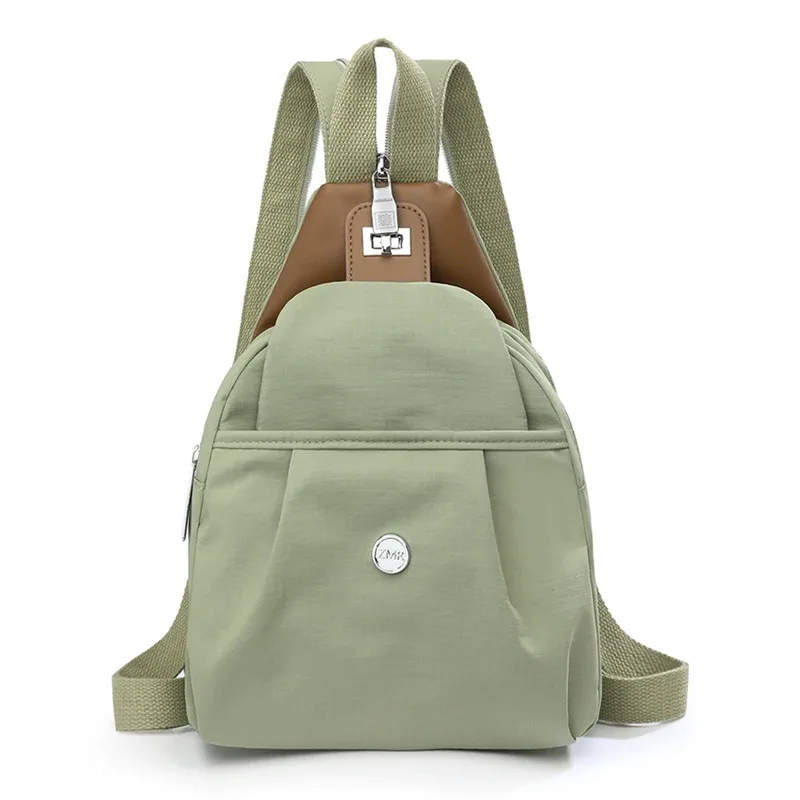 mini sac à dos multicolore, sac à dos léger en nylon, peut contenir un ipad mini, sac de voyage quotidien