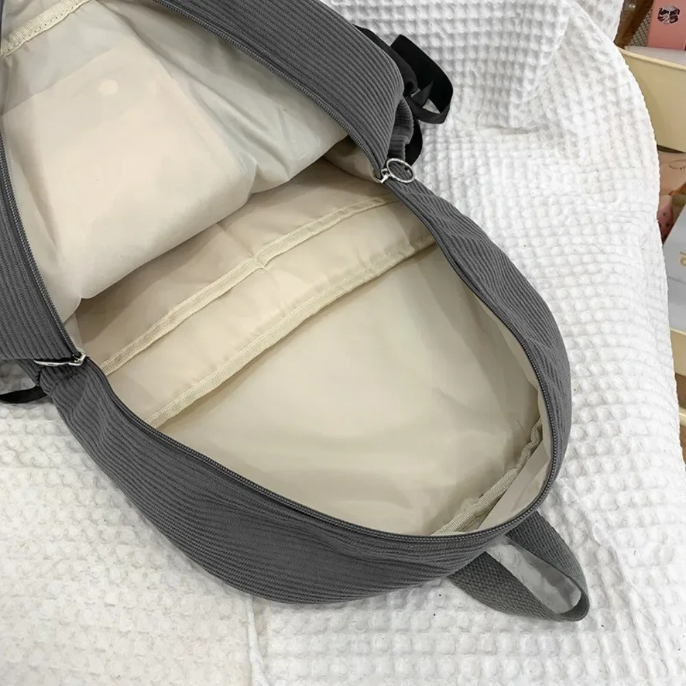 Sac à dos d'étudiant à nœud papillon mignon, sac à dos d'école plissé de grande capacité, sac à dos à nœuds réglables